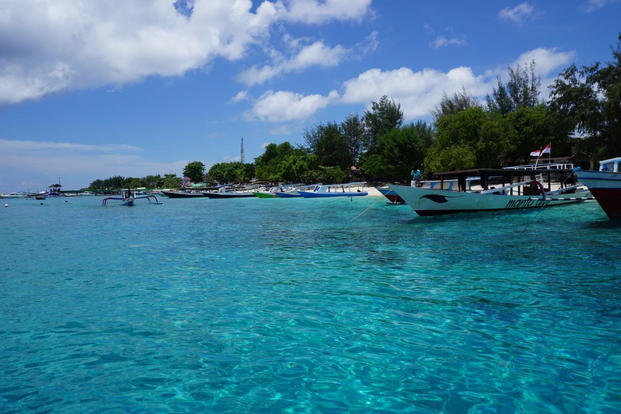 Atlas Gili Party Hostel Gili Trawangan Kültér fotó